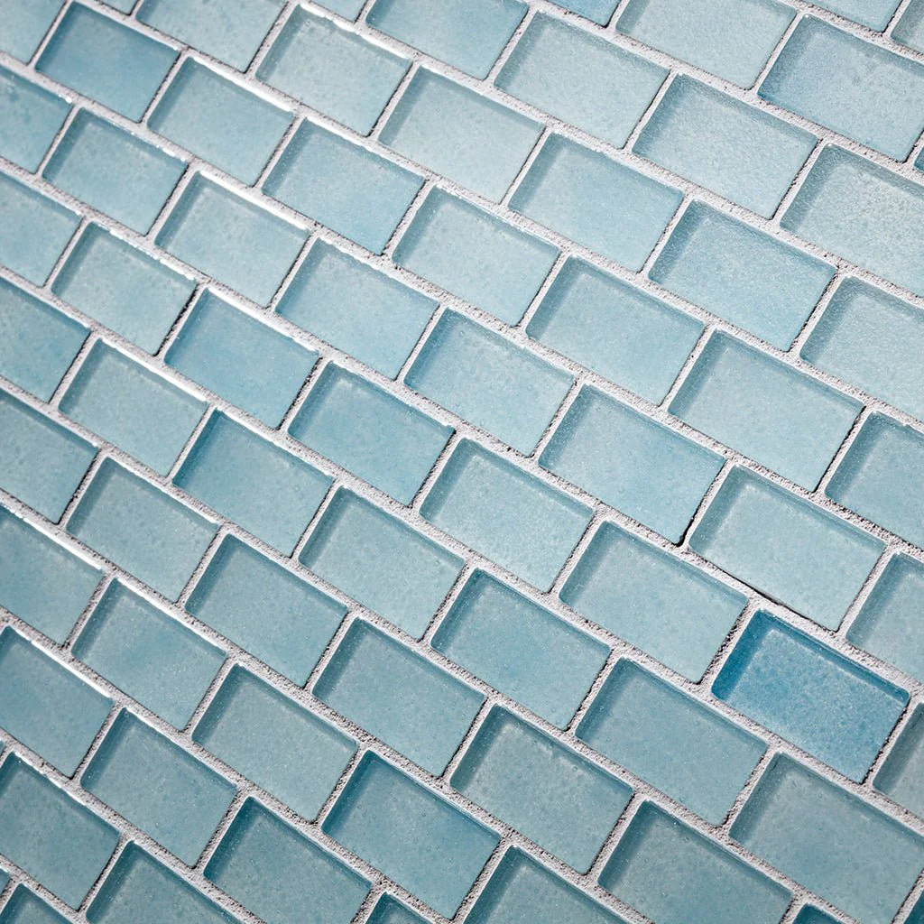 Angelite Natural, 3/4" x 1-5/8" - Glass Tile - Image 3