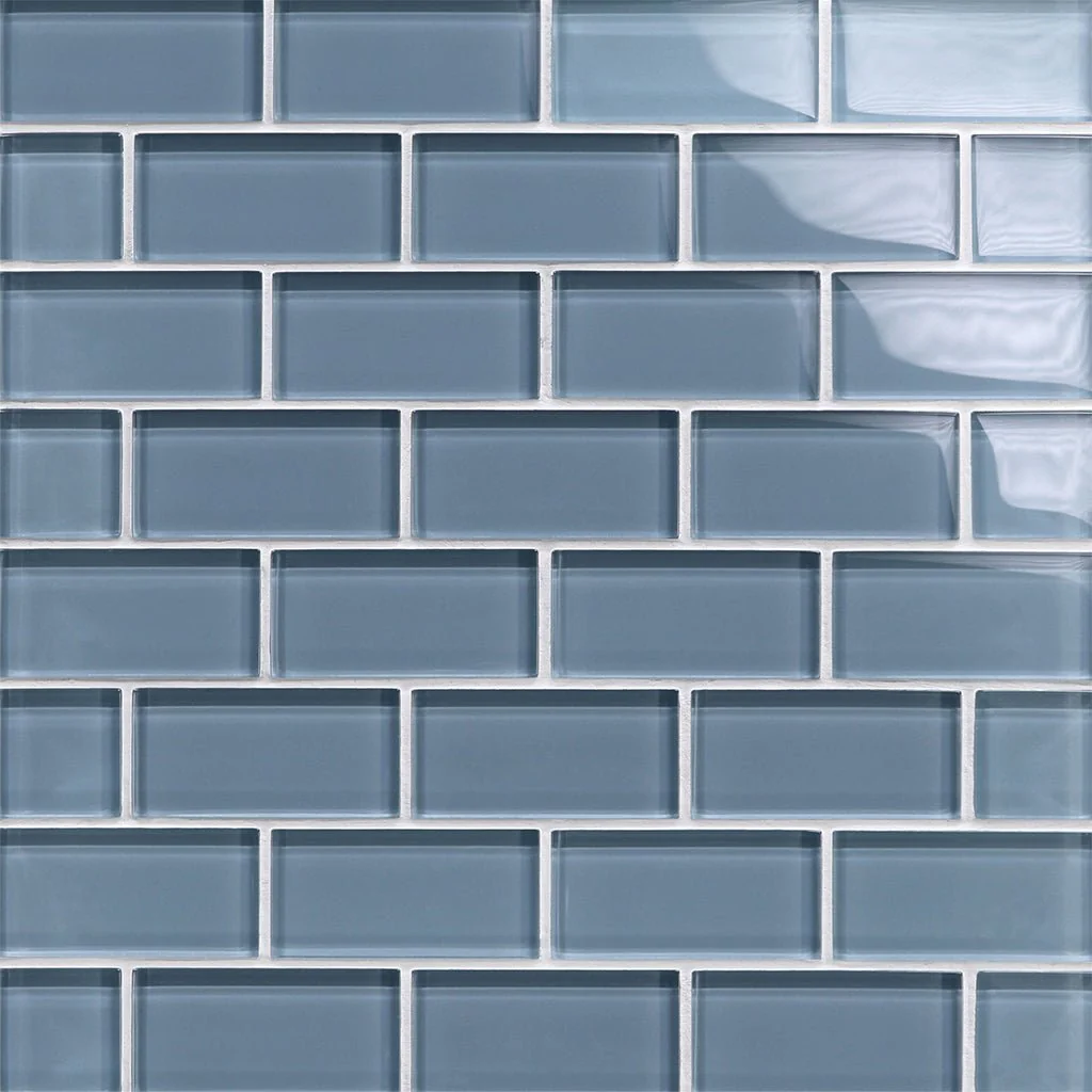 Morning Sky Natural, 1-1/2" x 3" - Glass Tile