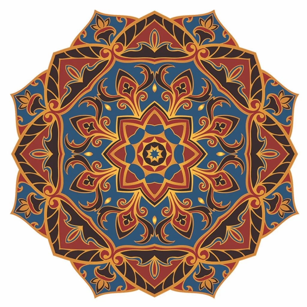Mystic Voyage Mandala - Pool Mosaic