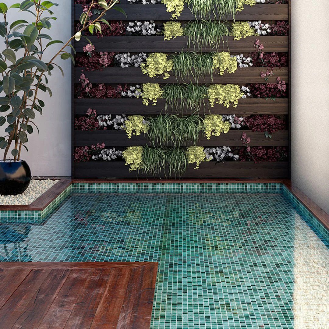 Nature Bali, 1" x 1" - Glass Tile - Image 2