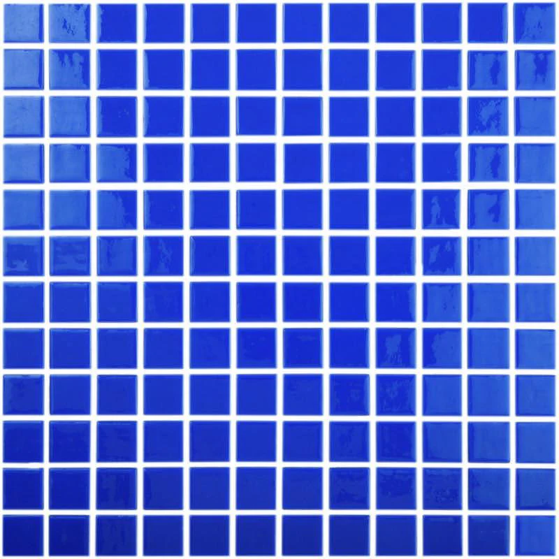 Navy Blue, 1" x 1" - Glass Tile