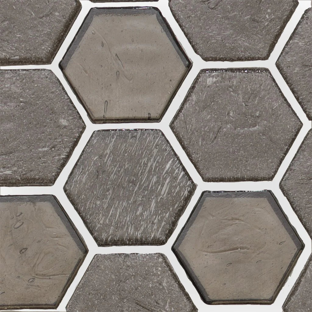 Northern, Hexagon Mosaic - Glass Tile - Image 3