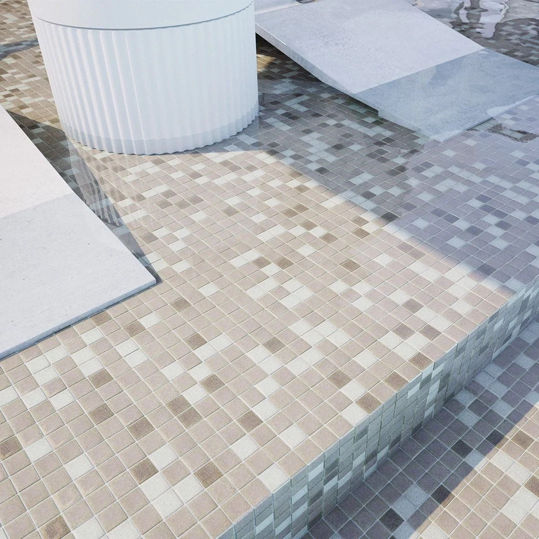 Nuvole, 3/4" x  3/4" Glass  Tile - Image 3