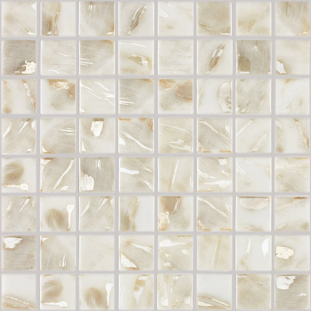 Oasis Marfil, 1.5" x 1.5" - Glass Tile