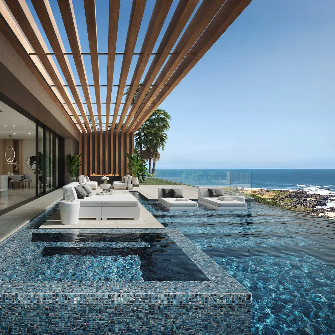 Oasis Royal, 1.5" x 1.5" - Glass Tile - Image 2