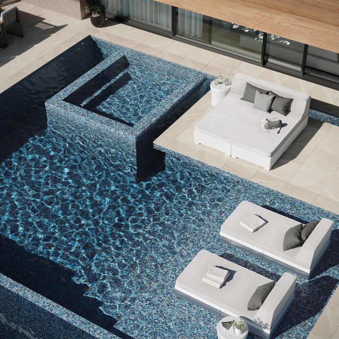 Oasis Royal, 1.5" x 1.5" - Glass Tile - Image 4