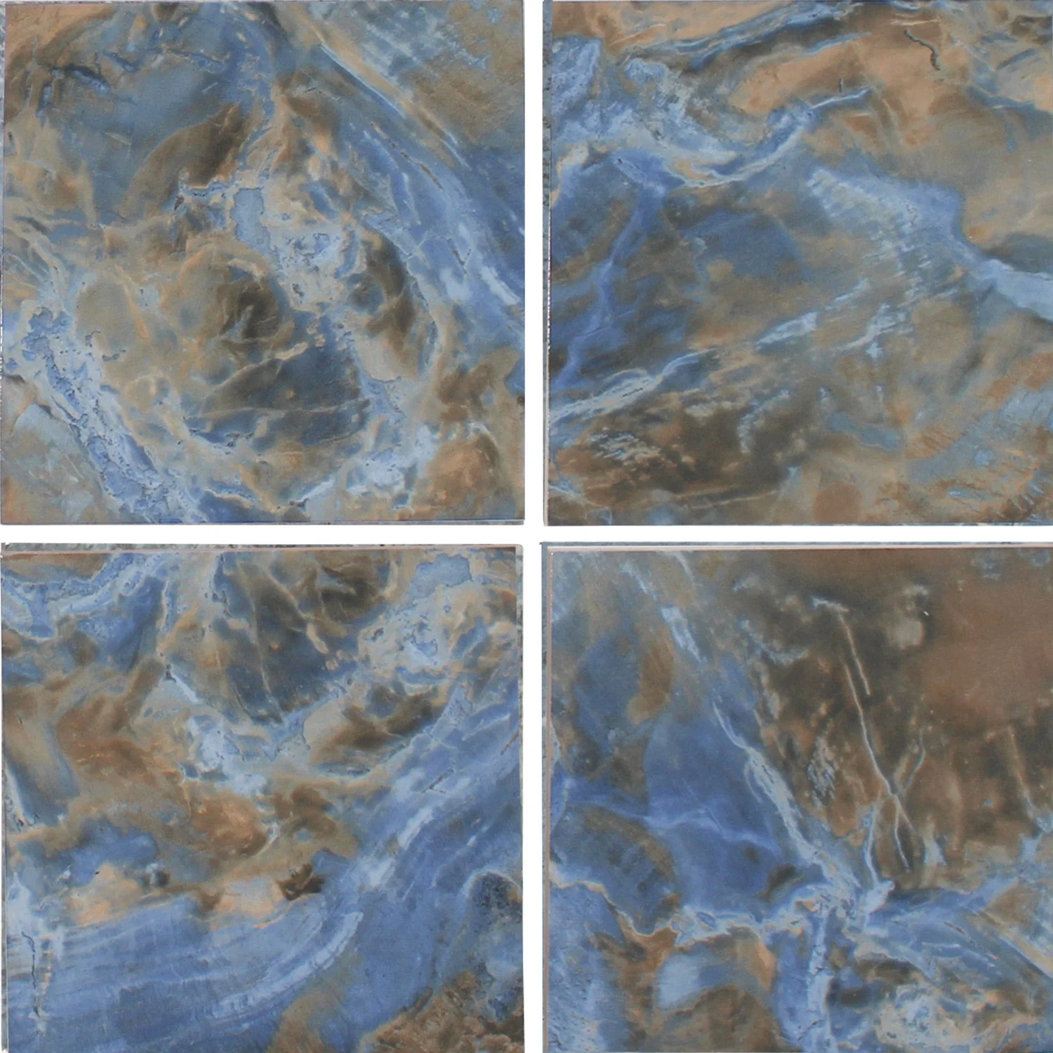 Ocean Blue, 6" x 6" - Porcelain Pool Tile