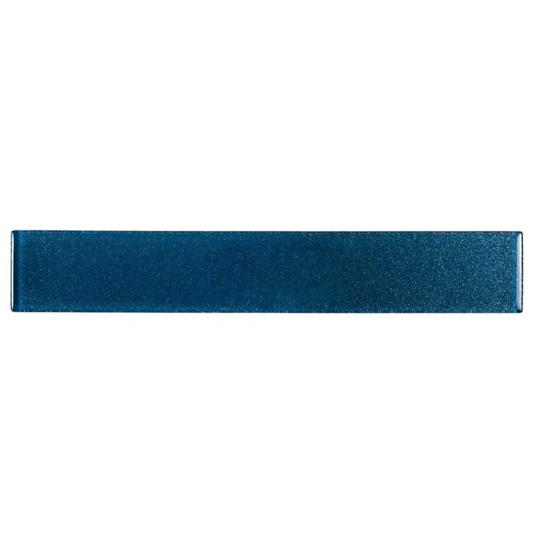 Ocean Sparkle Navy, 2" x 12" - Glass Tile