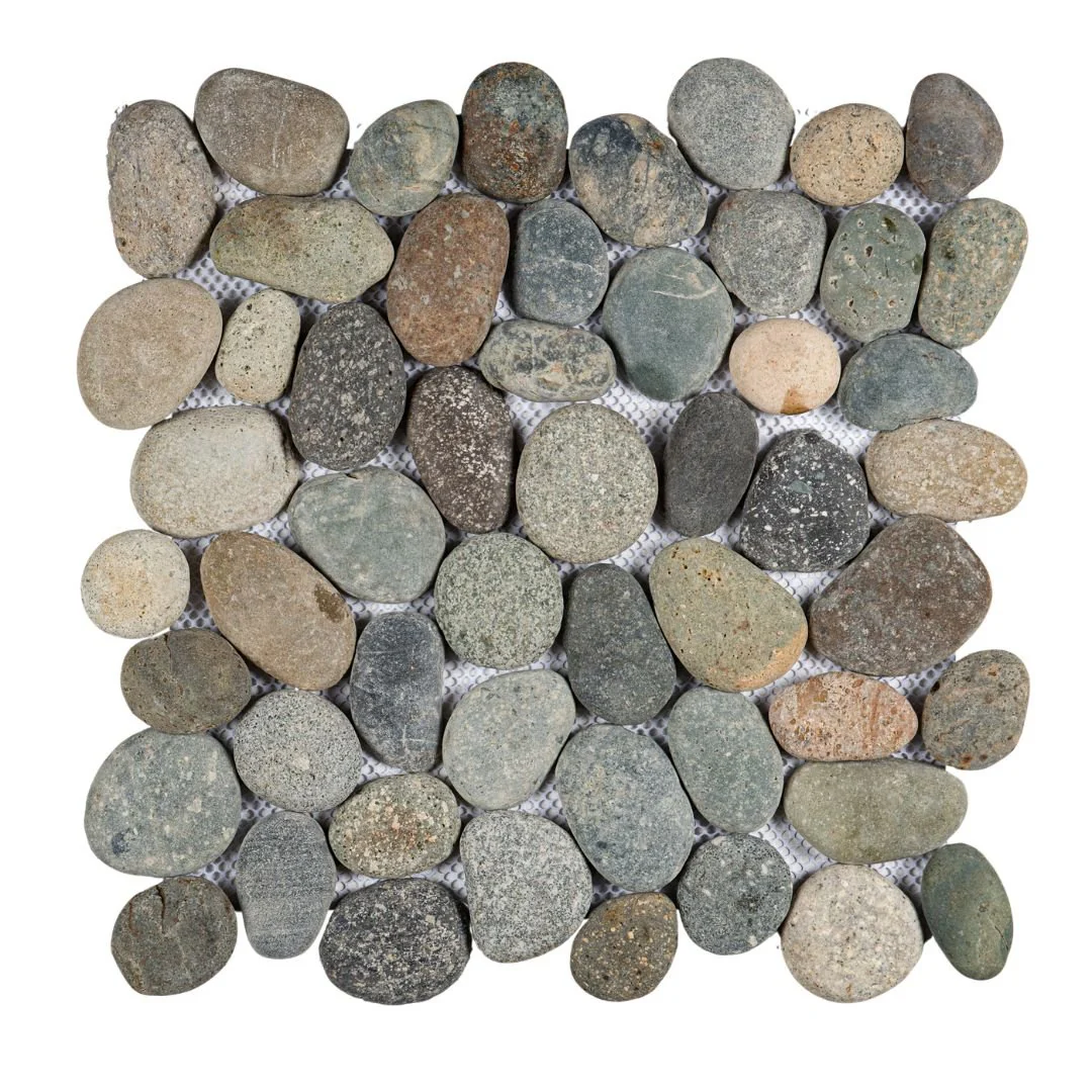 Olive Mix - Pebble Tile
