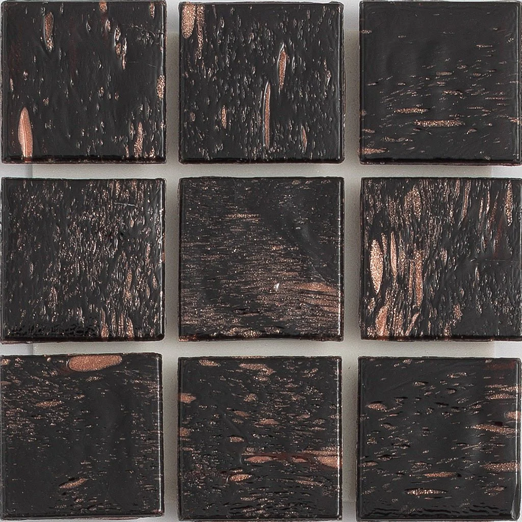 Onyx Aventurina, 1" x 1" - Glass Tile