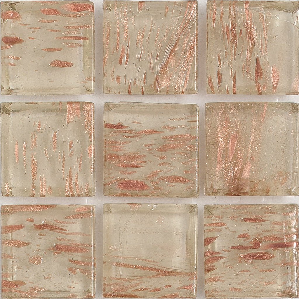 Opal Aventurina, 1" x 1" - Glass Tile
