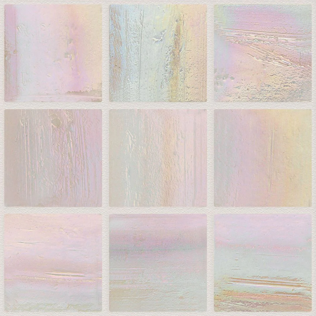 821 Opalescent, 3/4" x 3/4" - Glass Tile