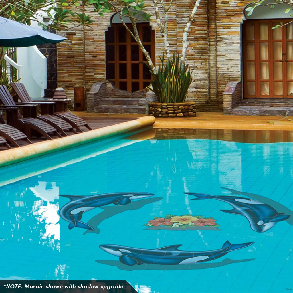 Orca - B, Porc - Pool Mosaic - Image 2