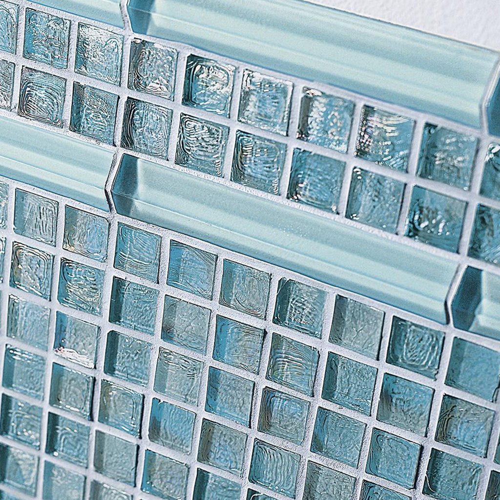 Organza Cubes, 7/8" x 7/8" - Glass Tile - Image 2