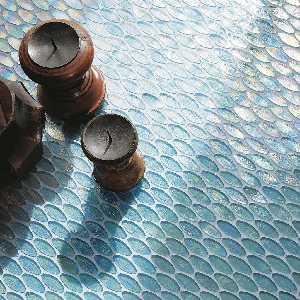 Organza Domes, 2" x 7/8" - Glass Tile - Image 2