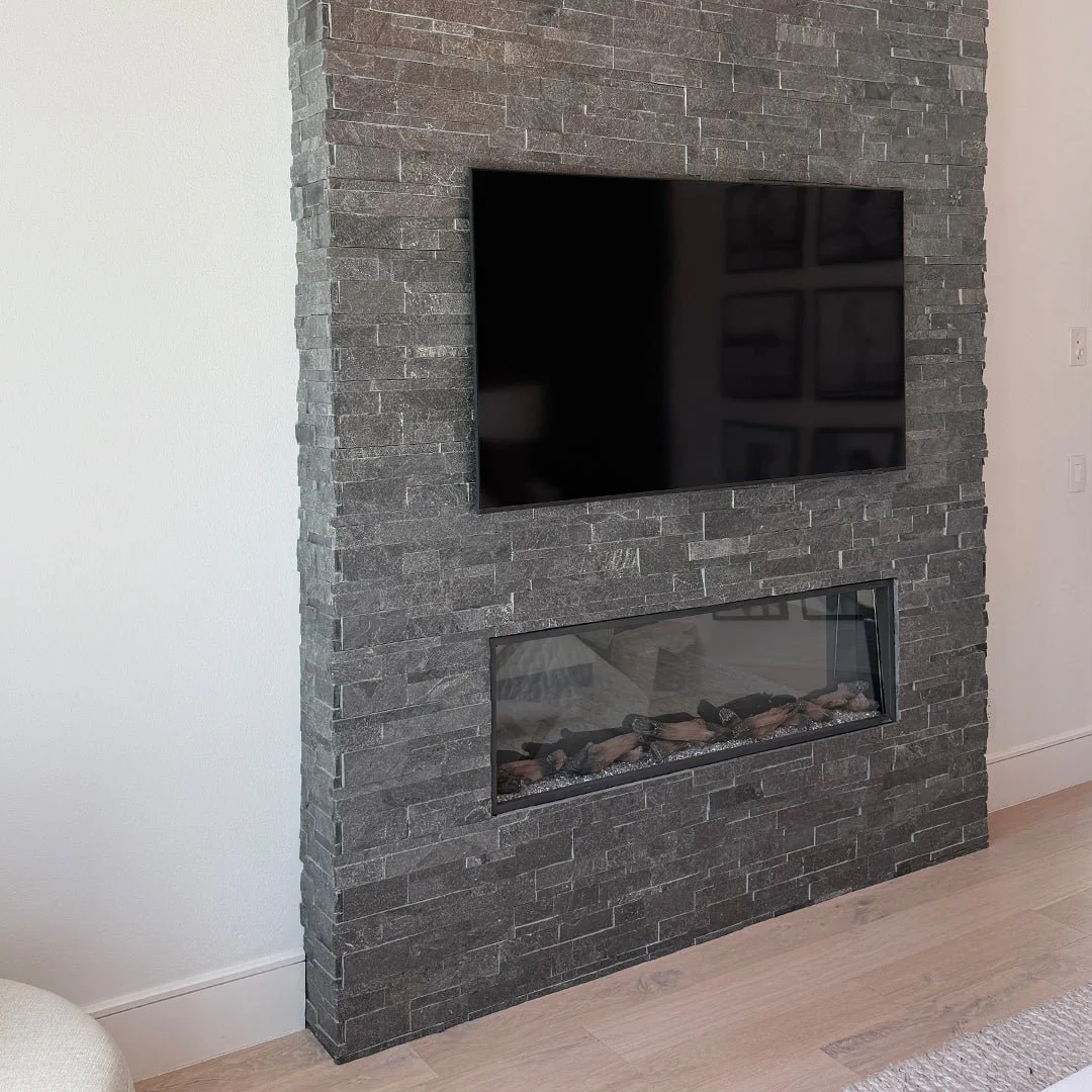Ostrich Gray, 6" x 24" Ledger Panel - Stacked Natural Stone - Image 3