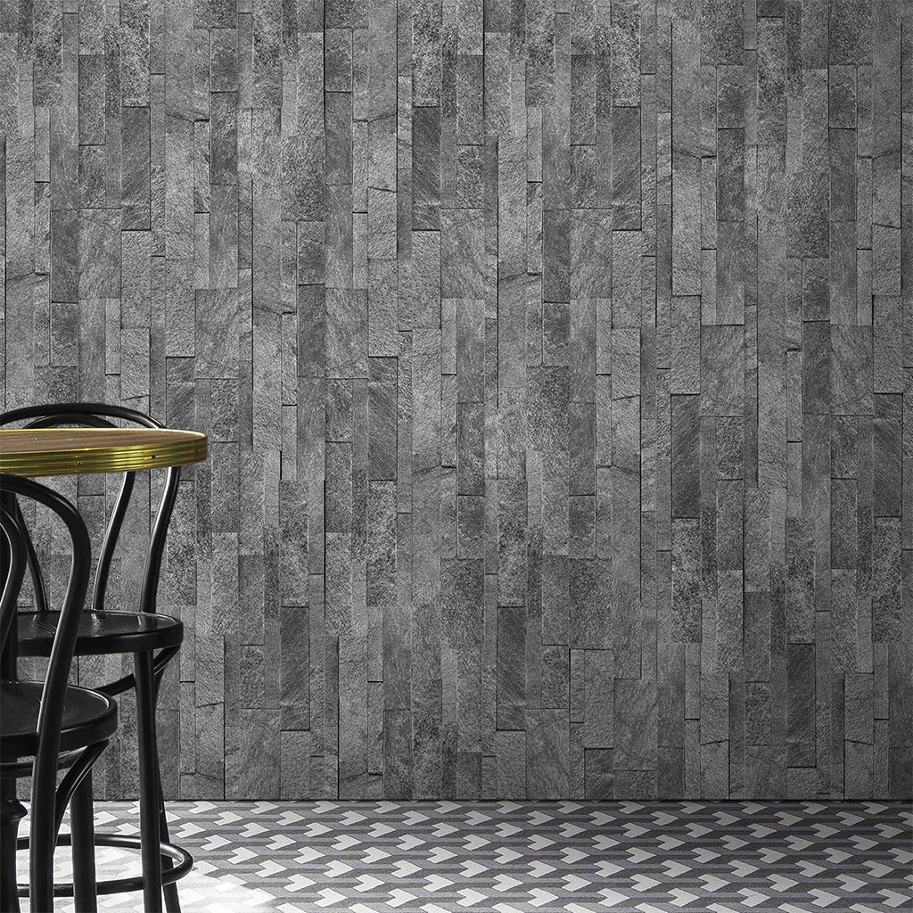 Ostrich Gray, 6" x 24" Ledger Panel - Stacked Natural Stone - Image 4