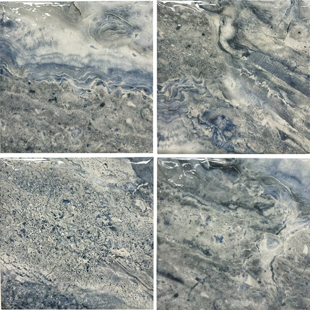 Oyster Grey, 6" x 6" - Porcelain Pool Tile