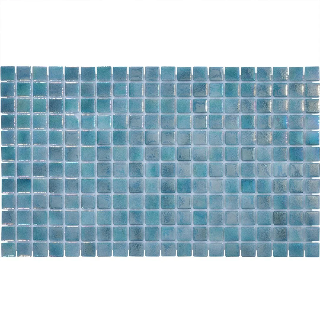 Pacific Mist, 1" x 1" - Glass Tile