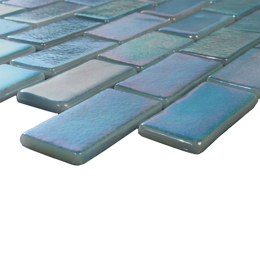 Pacific Mist, 1" x 2" - Glass Tile - Image 2