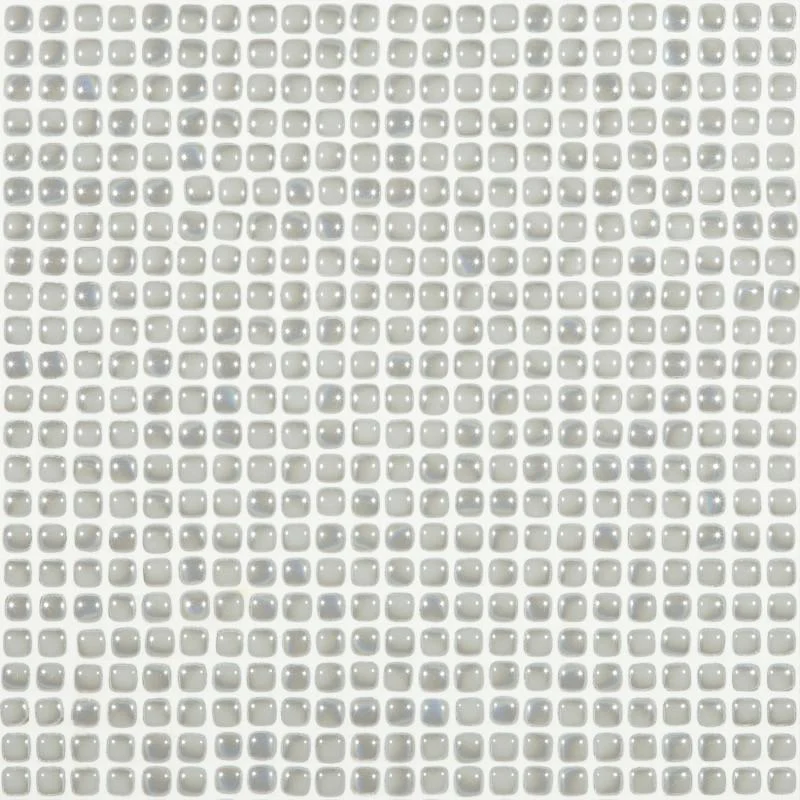 Pearl Frost-Gris, 1/2" x 1/2" - Glass Tile