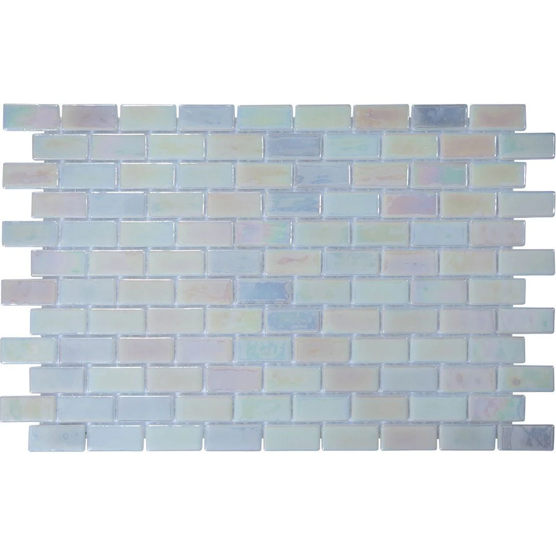 Pearl Tide, 1" x 2" - Glass Tile