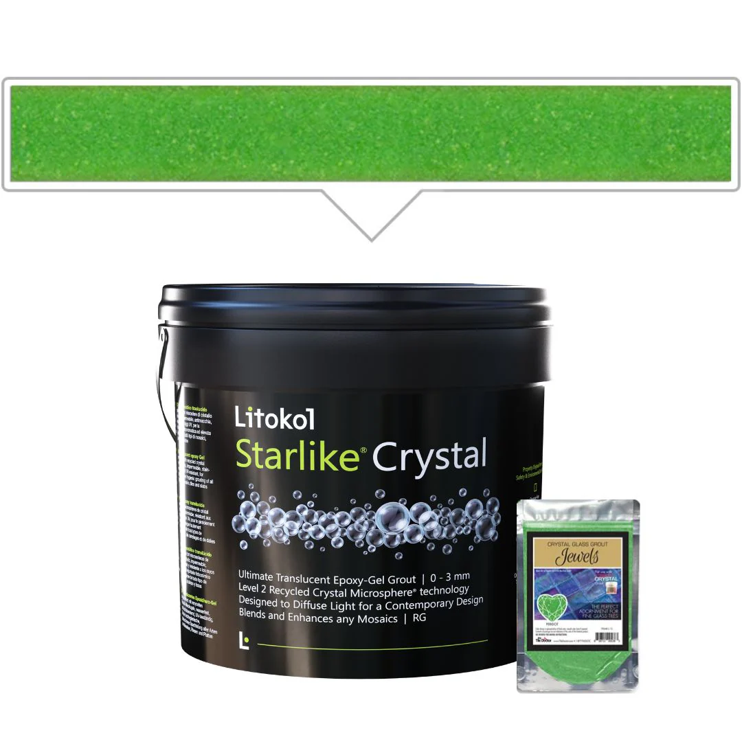 Peridot J.12, 5.5lb Pail + Color Pack - Tile Grout