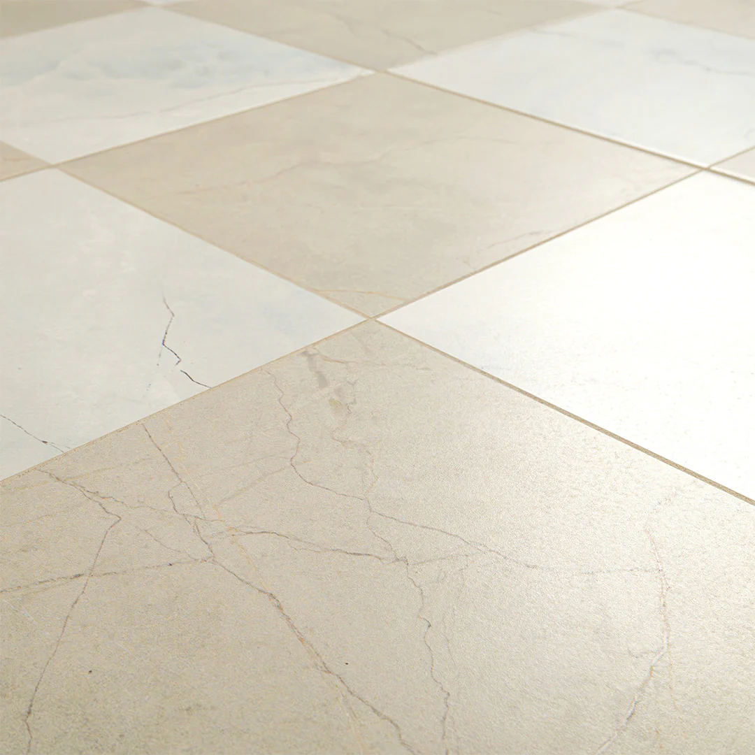 Perla Crema Chextile 17" x 17" - Porcelain Tile - Image 4