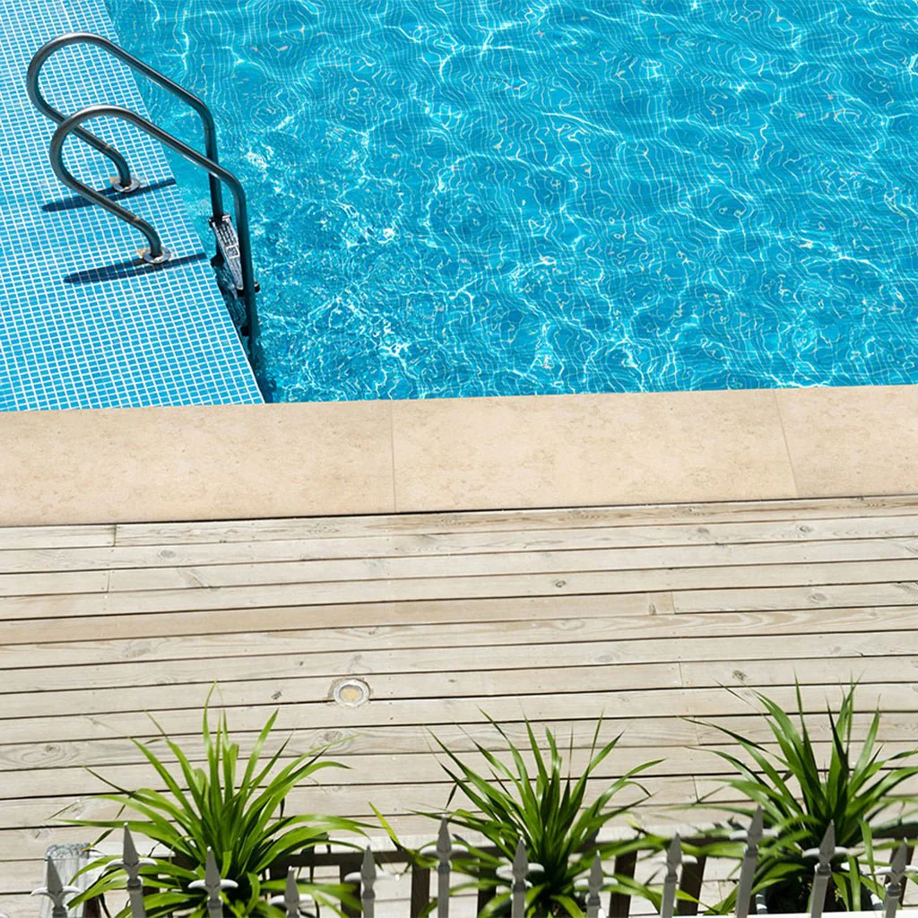 Petra Beige, 13" x 24" - 2CM Porcelain Pool Coping - Image 2