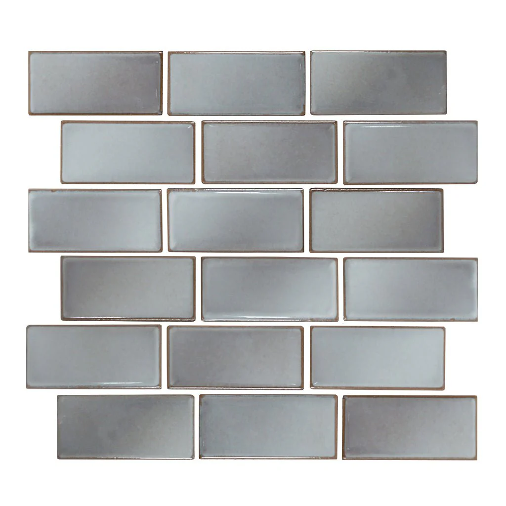 Pewter Grey, 2" x 4" - Porcelain Tile