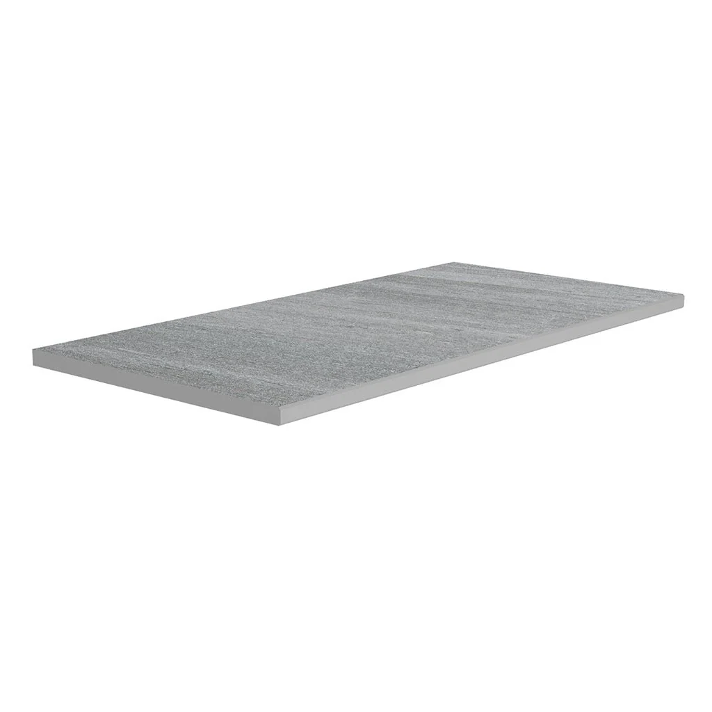 Pillar Gray, 16" x 32" - 2CM Porcelain Pool Coping