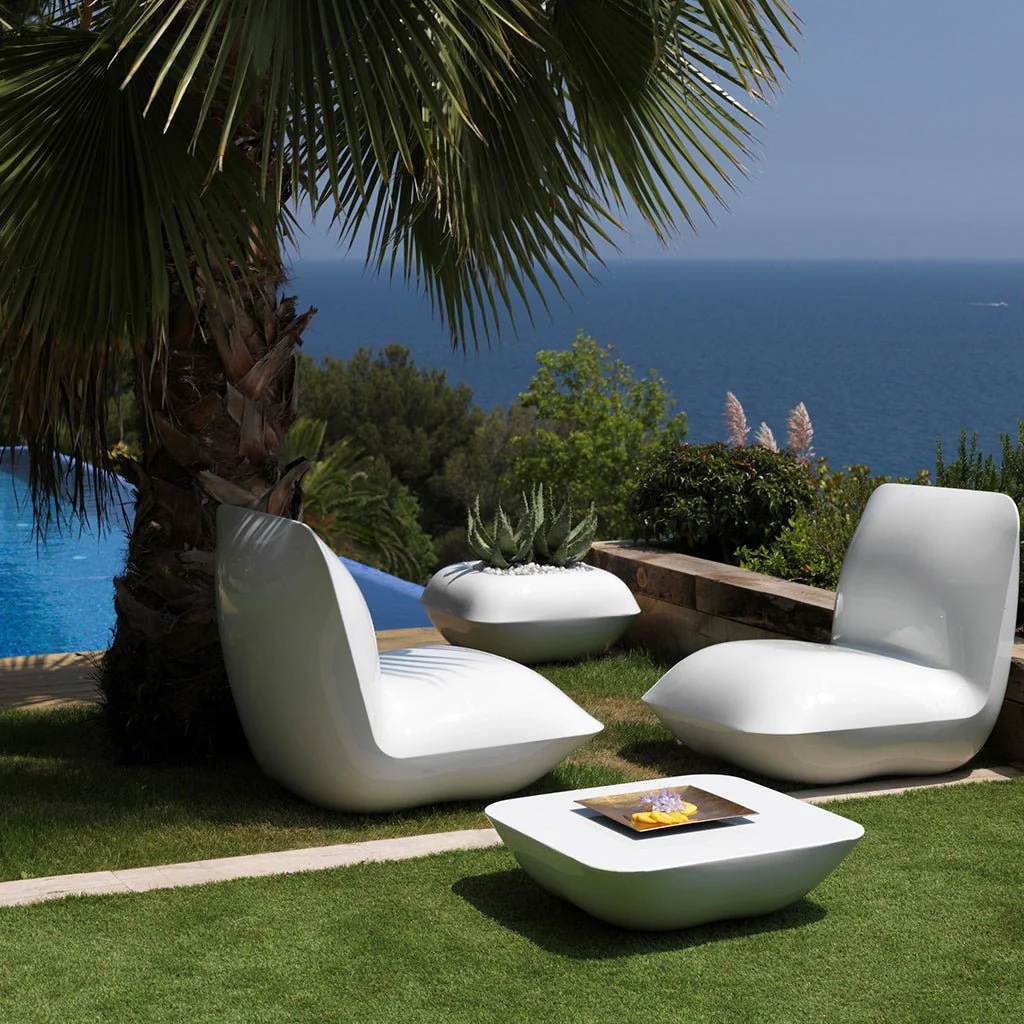Pillow Coffee Table - Modern Pool & Patio Furniture - Image 2