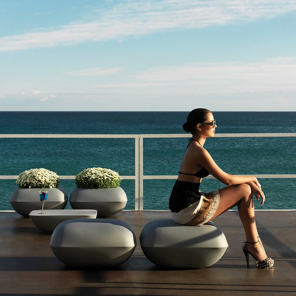 Pillow Ottoman - Modern Pool Furniture