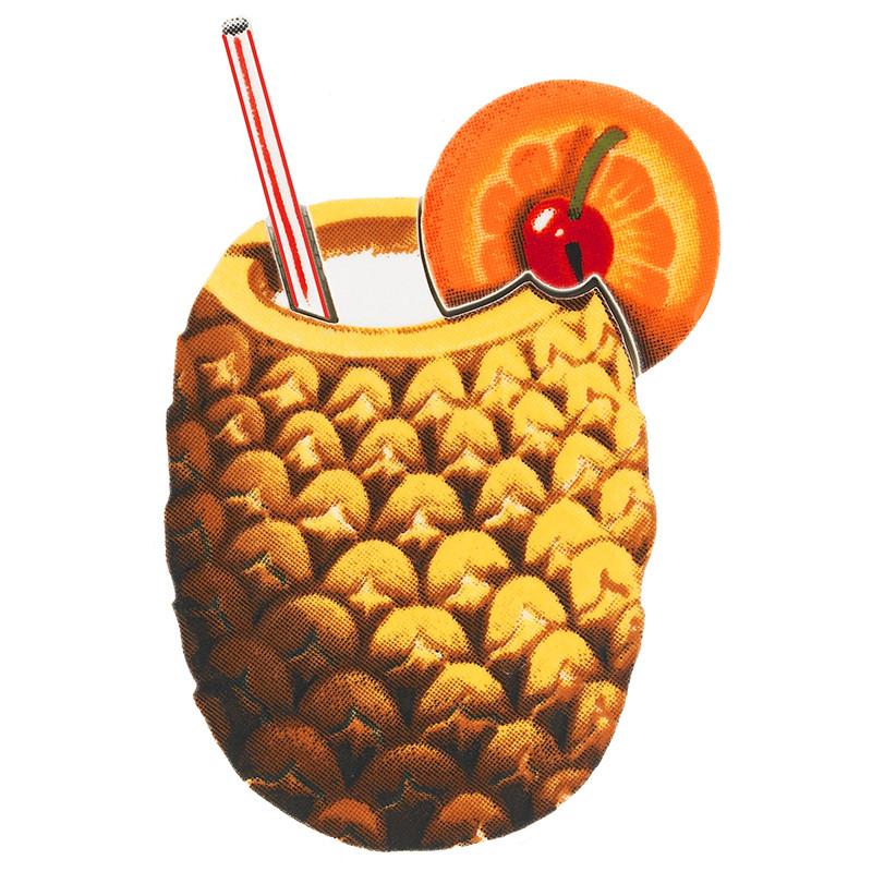 Pineapple Drink - Pool Mosaic