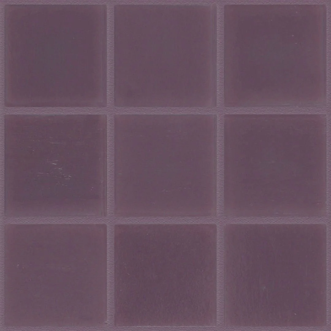 176 Plum, 3/4" x 3/4" - Glass Tile