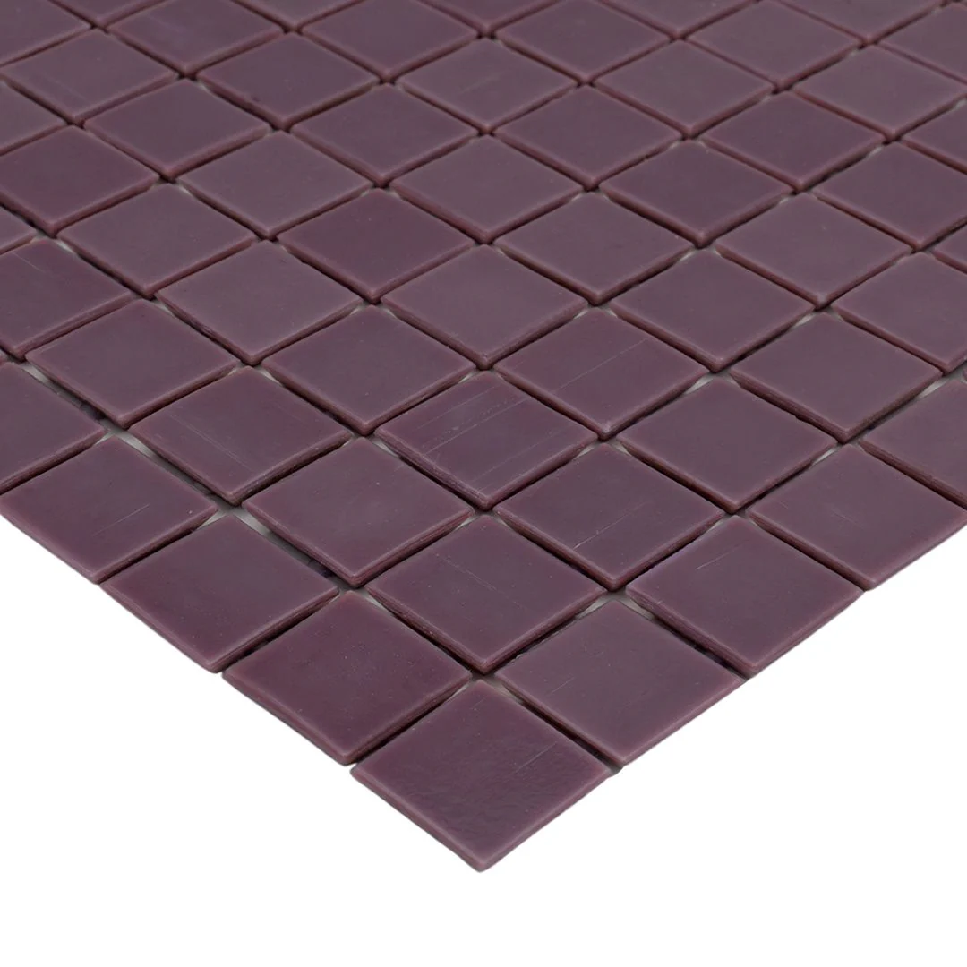176 Plum, 3/4" x 3/4" - Glass Tile - Image 2