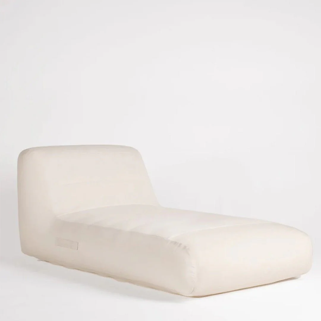 Pool Chaise, Ivory - Pool & Patio Lounger
