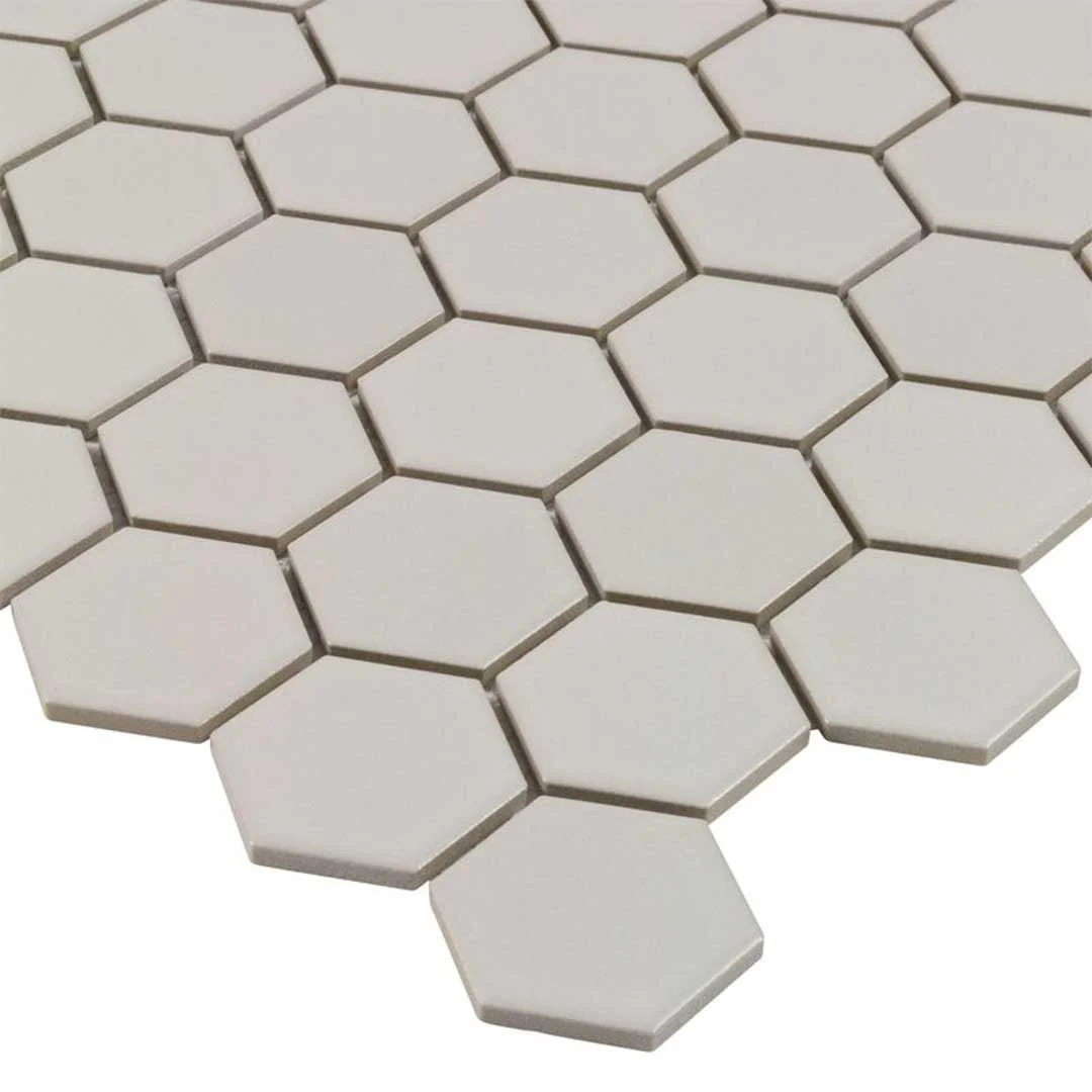 Porcelart Taupe Matte, Hexagon - Porcelain Tile - Image 4