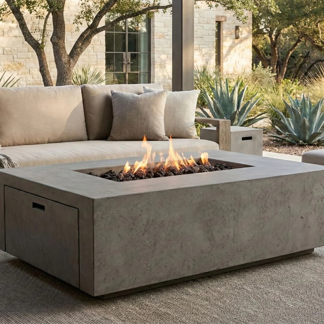 Porto 58 Fire Table - Gas Fire Pit - Image 2