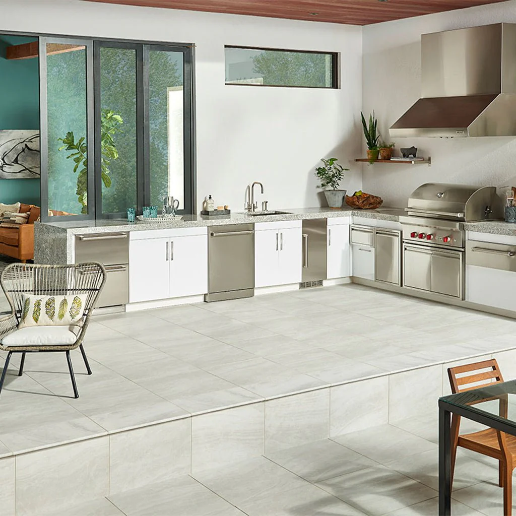 Praia Grey, 24" x 24" - 2CM Outdoor Porcelain Paver - Image 4
