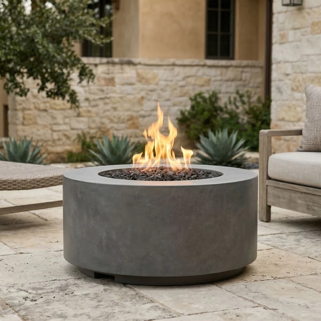 Cilindro Fire Bowl - Gas Fire Pit - Image 2