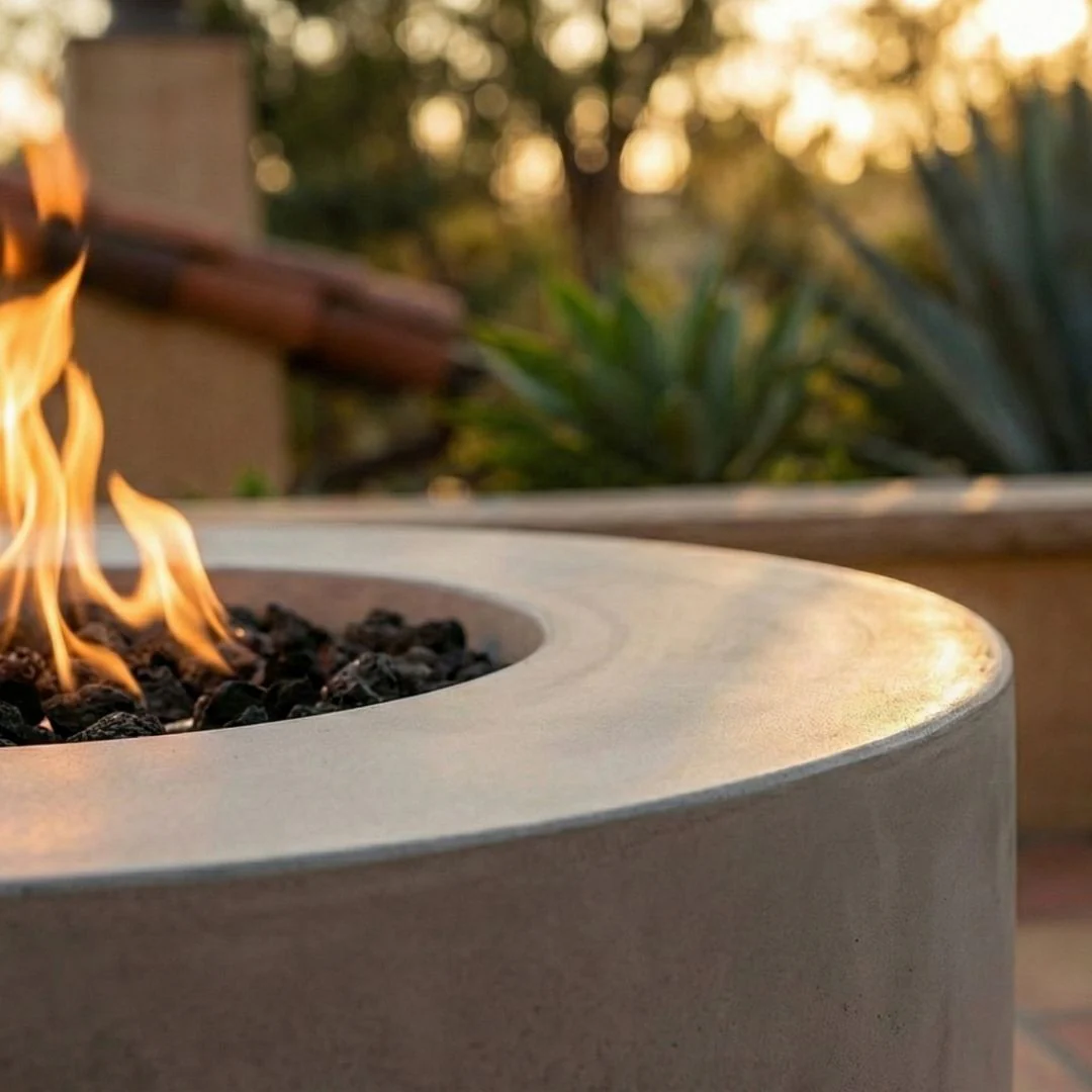 Cilindro Fire Bowl - Gas Fire Pit - Image 3