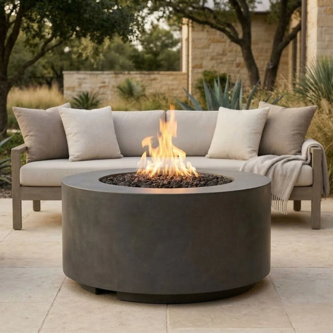 Cilindro Fire Bowl - Gas Fire Pit - Image 4