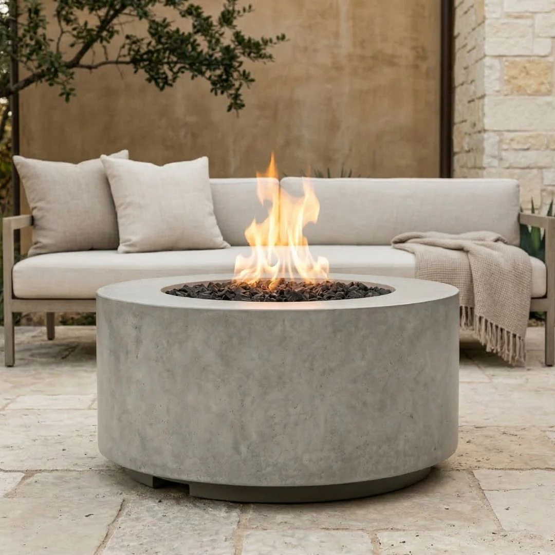 Cilindro Fire Bowl - Gas Fire Pit - Image 8