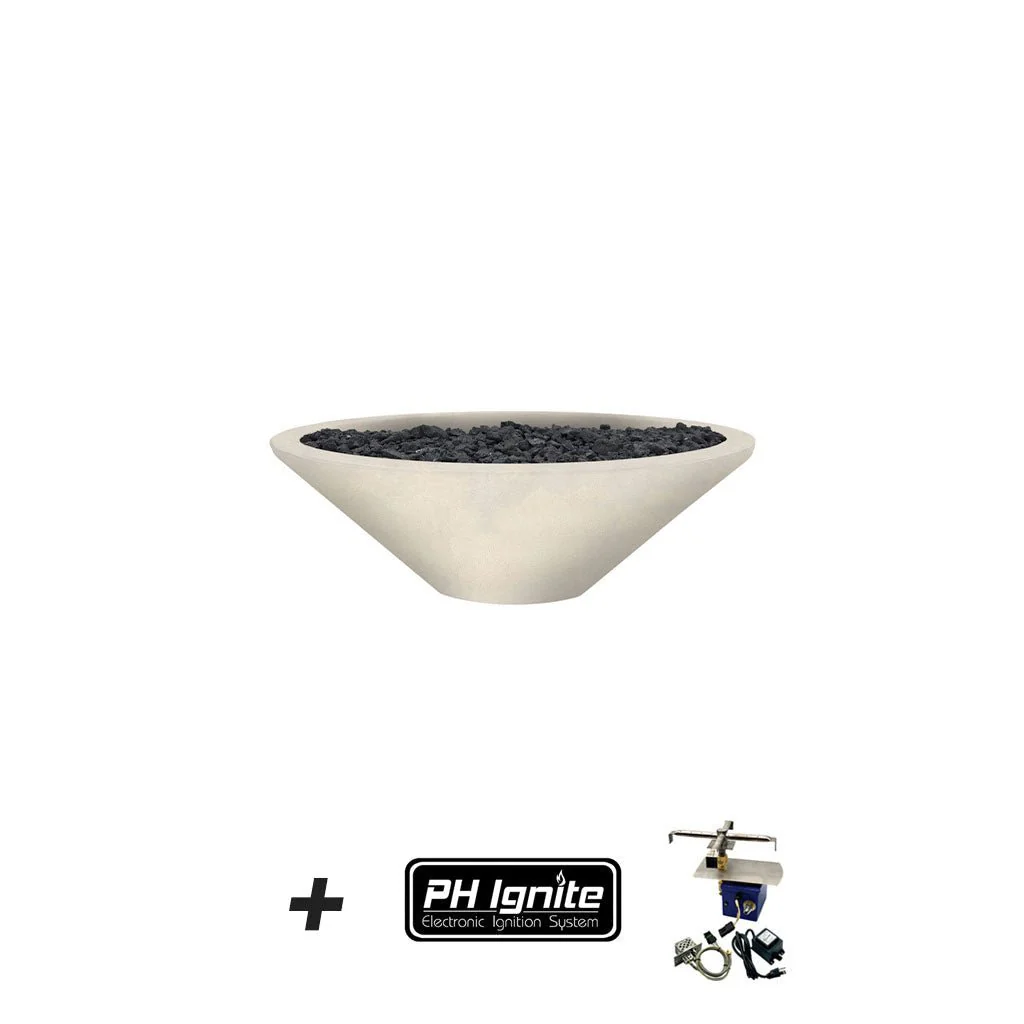 Embarcadero Pedestal Fire Bowl - Gas Fire Pit - Image 13