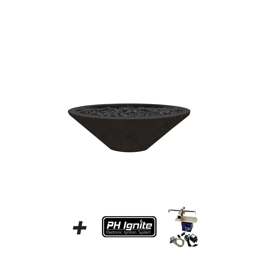 Embarcadero Pedestal Fire Bowl - Gas Fire Pit - Image 19