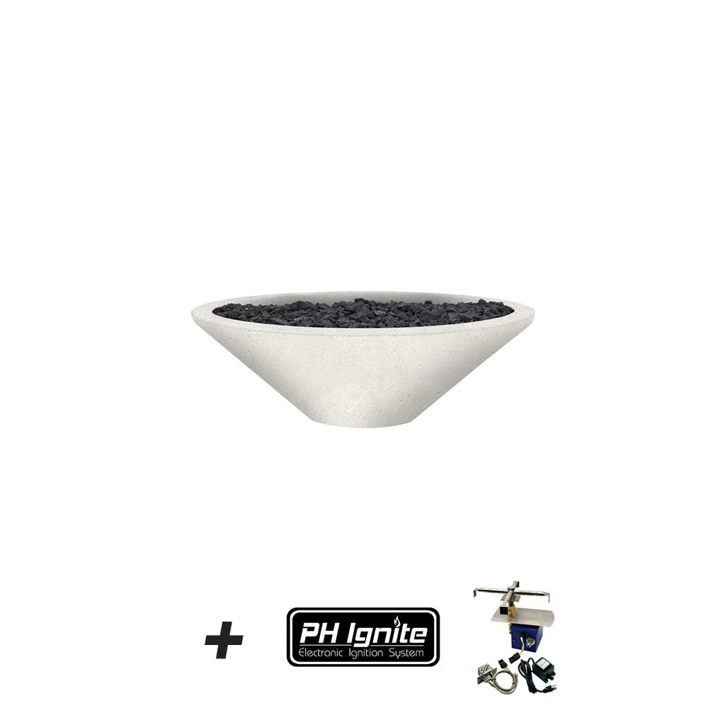 Embarcadero Pedestal Fire Bowl - Gas Fire Pit - Image 29