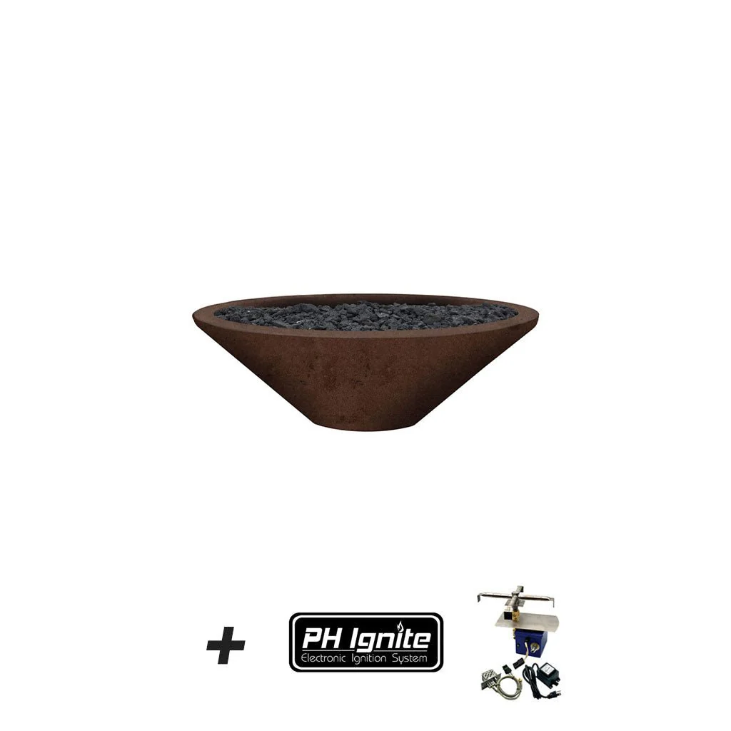 Embarcadero Pedestal Fire Bowl - Gas Fire Pit - Image 8