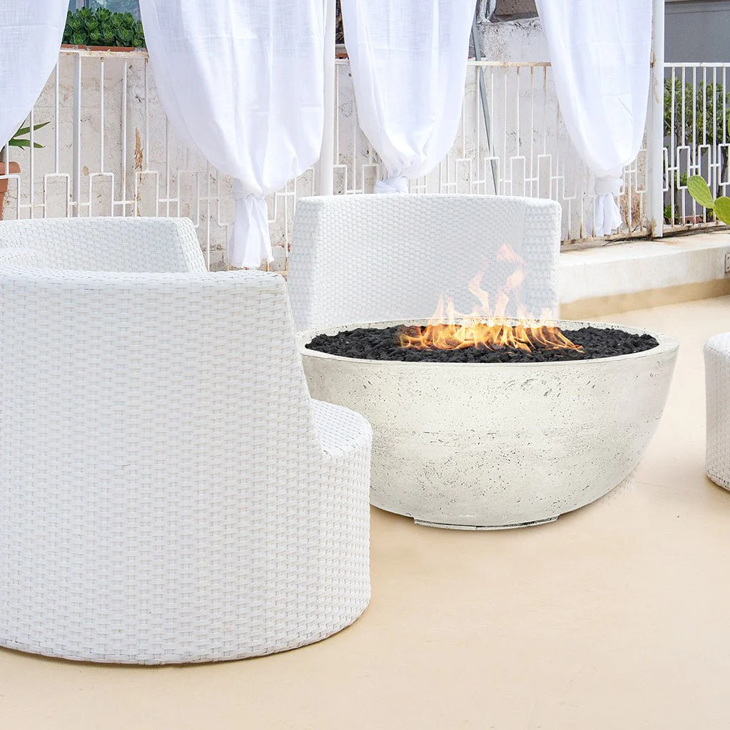 Moderno 1 Fire Bowl - Gas Fire Pit - Image 16