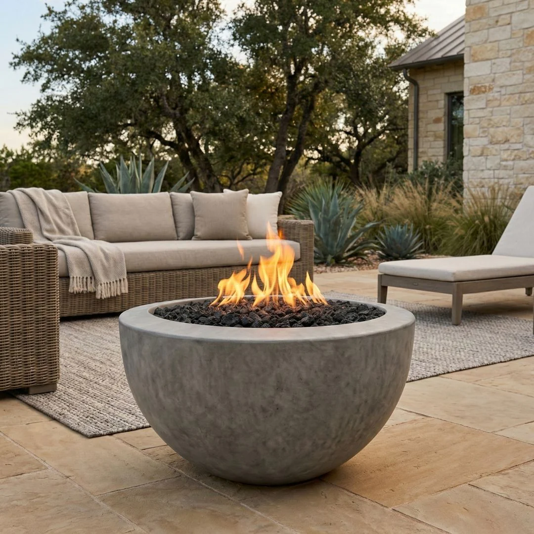 Moderno 3 Fire Bowl - Gas Fire Pit - Image 2